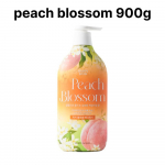 [Happy Bath] Persikų žiedų kvepalų kūno prausiklis 900g (Persikas, bijūnas, vy&scaron;nių žiedas) 3.cherry Blossom 900g