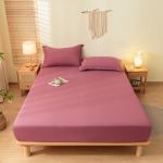 Mink&scaron;ta ir lygi vienspalvė &scaron;lifuota medvilninė paklodė viengulėms ir dvigulėms lovoms, užtikrinanti komfortą ir apsaugą nuo dulkių. 120cm*200cm Single Fitted Sheet