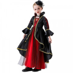 Vaikų mergaitės piktosios karalienės raganos vampyrės princesės kostiumas kalėdinis karnavalas Helovino kaukė Puo&scaron;ni suknelė vaikams Cosplay drabužiai 130