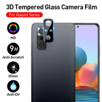 Skirta Xiaomi Mi 11 Lite 11T Pro Poco X3 GT NFC M3 M4 Pro Redmi Note 12 12s 11s 11 10 10s 9s 9 Pro 9T 13C fotoaparato objektyvo grūdinto stiklo apsauga Poco F3