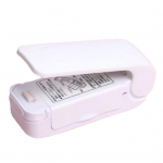 Ne&scaron;iojama mini &scaron;ilumos sandarinimo ma&scaron;ina, presavimo pakavimo sandarinimo plastikinių mai&scaron;elių įrankis rožinė