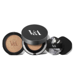 V&A Beauty Long Wear Cushion Foundation Radiant Original + Refill Set, 02. Neutral Beige, 1 piece black