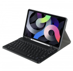 JAV anglų klaviatūra iPad klaviatūrai su dėklu iPad Pro 11 2024 M4 stovas-dėklas su pie&scaron;tuko laikikliu iPad Air 11 2024 M2 For iPad Pro 11 2024 violetinė
