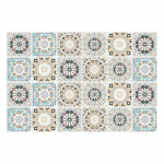 24pcs/set Art Retro Mandala Tile Stickers Wall Stickers Waterproof Wall Sticker Living Room Decor Bathroom Kitchen Decoration 10x10CM
