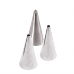 Douilles en inox - SCRAPCOOKING - Lot de 3 douilles de 2, 3 et 4 mm - D&eacute;co gla&ccedil;age