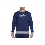 Nike Club Tottenham Hotspur Dryžuotas raidinis Futbolo Sportinis Mink&scaron;tas apvaliu kaklu džemperis Vyri&scaron;kas džemperis Binary-Blue FQ3011-424 XL