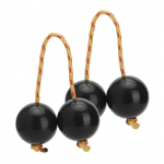 2 poros Kashaka Shaker African Aslatua West Africa Music Egg Single Hand Orff Percussion Rhythm