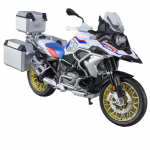 1/9 mastelio BMW R1250 GS Adventure lydinio lieto metalo modelis Motociklas su garsu ir &scaron;viesa Žaislas Dovana su vaikinu Vaikams Dovana Vaikui