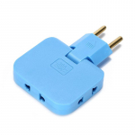 Eu ki&scaron;tukas 1 3 prailginimo elektros lizdas 180&deg; besisukantis kintamosios srovės adapterio lizdas
