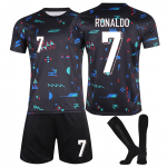 2425 Portugalijos futbolo mar&scaron;kinėliai, &scaron;ortai ir kojinės, naujo sezono &scaron;ortai ir kojinės, suaugusių ir vaikų dydžių rinkinys L