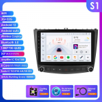 Ossuret For Lexus IS250 200 300 350 2006 2007 2008-2012 Android Automobilio radijas 2din Multimedia Vaizdo grotuvas GPS Navigacija Stereo 4G DSP I&scaron;manusis Carplay S1 8Core 3G 32G AI