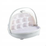 Silkworm Breeding Box Tank Easy to Observe Development Toy Transparent Hatching rožinė