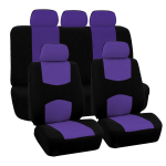 5 vietų automobilio pagalvėlių komplektas: 9 dalių, 4 dalių ir 2 dalių variantai 9-piece set (Full 5-Seat Set)