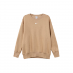 Nike Phoenix Fleece Vienspalvis su logotipu apvaliu kaklu džemperis moterims Vir&scaron;utiniai drabužiai Ma-Huang DQ5734-200 M