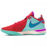 Nike Zoom LeBron NXXT Gen Track Red Vyri&scaron;ki sportbačiai Juodi Mėtiniai-Rūko Žali-Auksiniai DR8784-600 42.5