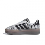 Adidas Gazelle Bold Tweed - White Gum Moteri&scaron;ki sportbačiai Baltas-Tine Core-Juodas Sidabrinis-Metalinis JP5673 36⅔