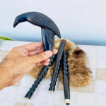 91,44 cm Viktorijos laikų rankų darbo lazda, varno rankena, medinė lazda, gimtadienio dovana, Kalėdų dovana
