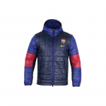 Nike Barcelona 21-22 sezono sportinis laisvalaikio &scaron;iltas medvilninis džemperis su gobtuvu vyri&scaron;kas striukė tamsiai mėlynas DM0607-451 XXL