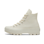 Converse su platforma Drobė Patogūs Kasdieniai Auk&scaron;takulniai Gyvenimo būdo Laisvalaikio Batai Moteri&scaron;ki sportbačiai Smėlio spalvos 573063C 36.5