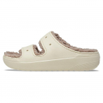 Crocs Classic Fuzzy &scaron;lepetės Unisex &scaron;lepetės Kaulo baltumo 207446-2YC 41-42