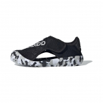 Adidas Altaventure Patogūs Laisvalaikio Neslystantys Smūgius Sugeriantys Basutės Vaikams Basutės Juodos Baltos ID7859 30&frac12;