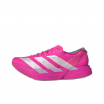 adidas Adizero Adios Pro 4 &Scaron;oko rožinės spalvos moteri&scaron;ki sportbačiai Zero-Metallic Aurora-Plum JR1242 36⅔