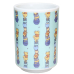 Sun Art Disney the Pagamintas SAN3995 Mikė Pūkuotukas Arbatos puodelis, Apytiksliai. 240ml, Mėlyna, Japonija, mėlyna