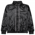 Puma X Skepta Bendradarbiavimas SS24 Amerikieti&scaron;ko Retro Sportinio Stiliaus Spalvų Bloko Raidžių Dizaino Laisvalaikio Stovimos Apykaklės Ilgomis Rankovėmis Striukė Unisex Striukės Juoda 62570401 M