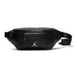 Jordan Poliesterio Kompozitinės Odos Crossbody Rankinė, Petne&scaron;ėlės Krep&scaron;ys, Juosmens Krep&scaron;ys Unisex Juoda Jordan HA5507-013 juoda
