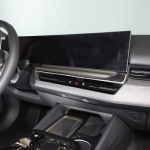 Carbon Fiber Center Navigation Strip Trim Sticker For BMW 5 Series G60 i5 2024+