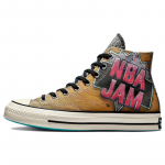 NBA x Converse Chuck Taylor All Star 1970-ųjų Atsitiktinio Stiliaus Patogūs Auk&scaron;ti Espadrilės Unisex Ruda 36.5