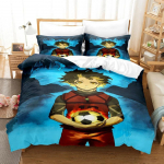 Bachira Blue Lock Patalynės Kolekcija Viengulis Twin Pilnas Queen King Dydis Suaugusių Berniukų Miegamasis Antklodžių Užvalkalai 3D Anime Su Patalynės Kolekcija 135X200cm-2pcs
