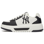 MLB &bdquo;New York Yankees&ldquo; neslystantys, trinčiai atsparūs, auk&scaron;tį didinantys žemapadžiai riedlenčių bateliai unisex, juodi ir balti, 3ASXM075N-50BKS 37.5