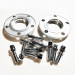 2 VNT 10mm/12mm 6061-T6 Stebulės Centravimo Žiedai BMW F-Body M1 M3 M6 E36 E38 E60 5x120 C.B 72.6 Ratų Tarpinės Rinkinys 14x1.25 Varžtai Įtraukti 10mm Silver or black