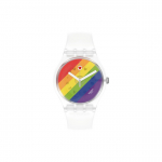 SWATCH Vyri&scaron;kas 41mm Laikrodis SO29K701 SO29K701 Rainbow