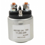 Hidraulinis variklio siurblys Solenoidinis jungiklis 24V 150A ARD1384 Medžiagų tvarkymo vežimėliui Žirklinis keltuvas Darbo platformai Kontaktorius sidabras