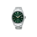 SEIKO Presage Mechaninis judėjimas Nerūdijančio plieno dirželis Laikrodis Vyri&scaron;ki laikrodžiai Žalias ciferblatas SPB169J1 Green Dial black