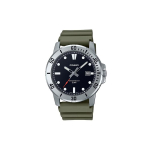 Casio Vyri&scaron;kas standartinės serijos 45 mm juodas laikrodis MTP-VD01-3EV MTP-VD01-3EV Black Dial black