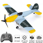 2024 NAUJAS BF109 RC Plane 2.4G 3CH EPP putplasčio nuotolinio valdymo naikintuvas fiksuoto sparno sklandytuvas lauko RTF RC Warbird lėktuvo žaislai Dovanos mėlyna