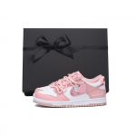 Nike Dunk Rudo ka&scaron;tono spalvos Neslystančios žemos platformos Riedlentės bateliai Moteri&scaron;ki Vy&scaron;nių žiedų rožinės spalvos DO6485-600(Team59-SBOX) 36.5
