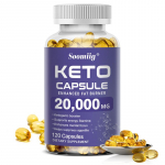 Keto dietos tabletės Ekstremalūs riebalų degintojai Stiprus greitas svorio metimas Lieknėjimas 120 kapsulių 120 Capsules