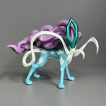 Anime figūrėlių kolekcija 1/20 mastelis Trys &scaron;ventieji Suicune Entei Raikou PVC statulėlės Kolekcijos kambario dekoras Individualūs žaislai Kalėdinės dovanos ruda