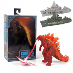 16CM Atomo Sprogimas Shin Gojira Godzilla Monstrų Karalius Evoliucionavęs Godzilla Versija Rožinė Mėlyna Oranžinė Juoda Galinė Veiksmo Figūrėlė Modelis With Box
