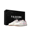 Travis Scott x Jordan Air Jordan 1 Sweet Pink Shadow žemi kedai Vintažiniai krep&scaron;inio bateliai Unisex Balti DZ4137-700(Komanda1868-) 35.5