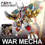 Blokeliai Sembo Digimon nuotykiai Anime Blokinis veiksmo lėlės modelis Garudamon Metalinis Greymonas Vaikams skirtas modelis Dėlionė Žaislas Gimtadienio dovana no box