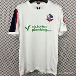 Bolton 2026-2027 Namų I&scaron;vykos Futbolo Mar&scaron;kinėliai Gerbėjų Leidimas Vyrams Suaugusiems Lengvas Futbolo Mar&scaron;kinėlis Ruduo Žiema Small white