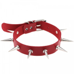 Juoda Spike Choker diržo apykaklė Moteri&scaron;ka Pu Oda Goth Choker Kaklo papuo&scaron;alai Chocker Gotikiniai papuo&scaron;alai