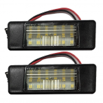 Skirtas Nissan Qashqai X-Trail Pathfinder 2vnt automobilio numerio 18Led valstybinio numerio žibintams one size