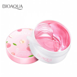 Honey Peach Hexapeptide Eye Patches Drėkinanti akių kaukė nuo rauk&scaron;lių Paakių kaukė pa&scaron;alina tamsius ratilus, stangrina odą 60pcs