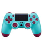 Su belaidžiu &bdquo;Bluetooth&ldquo; suderinamu žaidimų pulto vibraciniu 6 a&scaron;ių konsolės valdiklio vairasvirte, suderinama su Ps4 E black